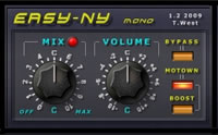 Easy-NY 1.2 compressor fx for Parallel Compression (New York) effect – free download